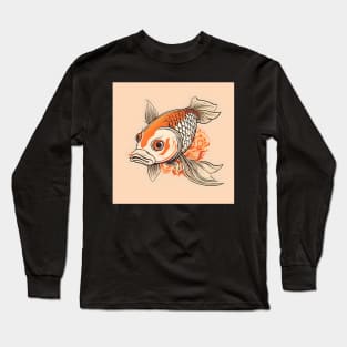 Koi Fish Study Long Sleeve T-Shirt